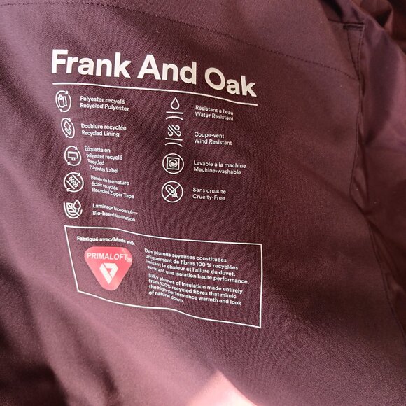 Frank & Oak Highland Long Puffer Coat - Picture 4 of 7
